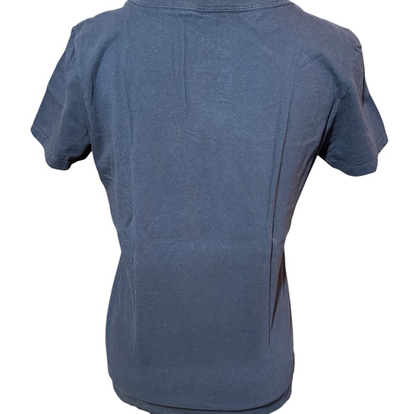 Nike Slim Fit Black Tee with Circular Just Do It Logo, L - Picture 3 of 6